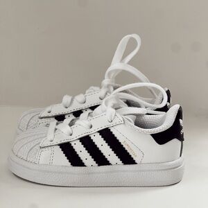 Baby Superstar Black & White Gazelle (Size 4K)